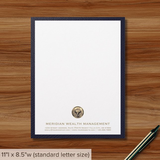Papel Timbrado Logotipo personalizado Logotipo comercial timbrado (Criador carregado)