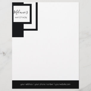 Papel Timbrado Logotipo Profissional - Arquitetônico Monocromátic