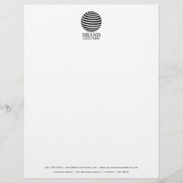 Papel Timbrado Logotipo profissional personalizado para empresas 