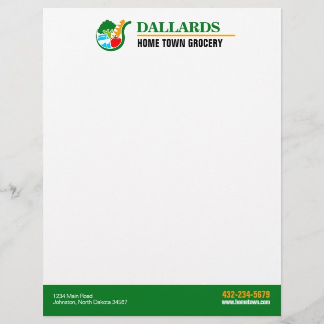 Papel Timbrado Loja de Conveniência (Frente)