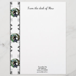 Papel Timbrado Lotus Shadow Fairy