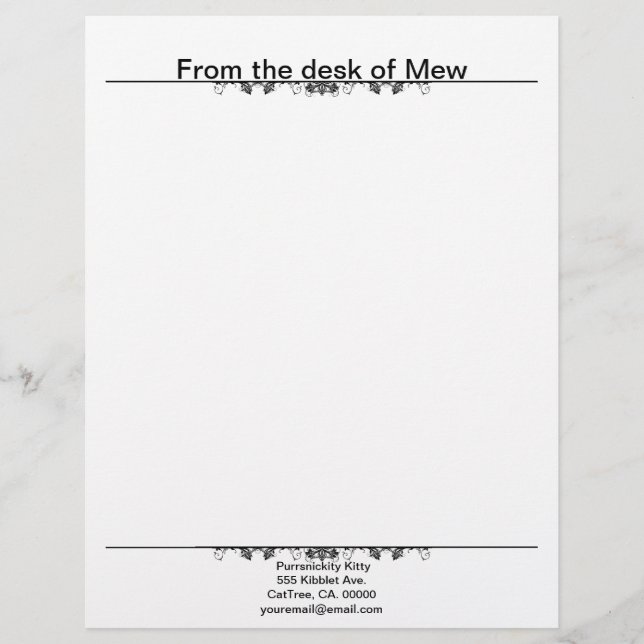 Papel Timbrado Lotus Shadow Fairy (Frente)