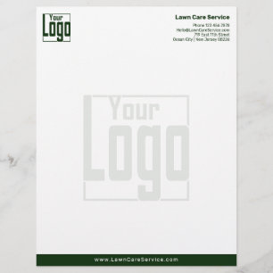 Papel Timbrado Marca d'água de logotipo de negócios básica