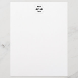 Papel Timbrado Marca personalizada de logotipo de empresa simples
