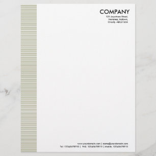 Papel Timbrado Margem Lined - Oliva Sujo