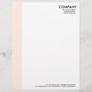 Papel Timbrado Margem Liniada - Areia