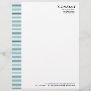 Papel Timbrado Margem Liniada - Verde Musgo