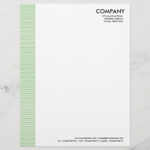 Papel Timbrado Margem Vinculada - Avocado Verde