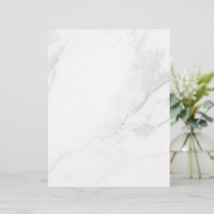 Papel Timbrado Mármore Branco
