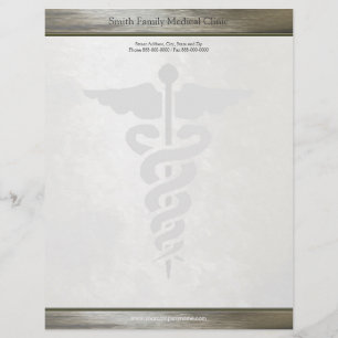 Papel Timbrado Médico Médico Letterhead