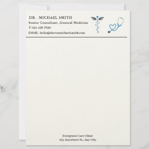 Papel Timbrado Médico Personalizado