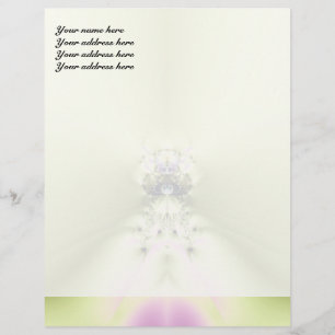 Papel Timbrado Meditação Verde