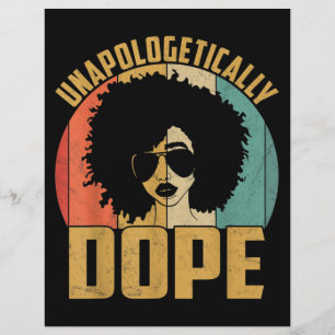 Papel Timbrado Melanina, Orgulho Negro sem desculpas