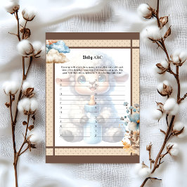 Papel Timbrado Meu Pequeno Cordeiro_  Jogo da Corrida do ABC do B