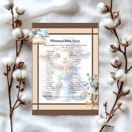 Papel Timbrado Meu Pequeno Cordeiro_  Mamãe e Bebê Correspondem