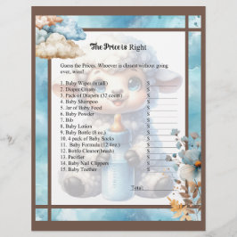 Papel Timbrado Meu pequeno Lamb - O preço está certo