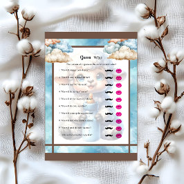 Papel Timbrado Minha Pequena Ovelha_ Adivinhe Quem