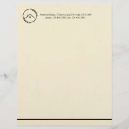 Papel Timbrado Mínimo de Imóveis Brancos