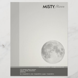 Papel Timbrado Misty Moon (Felt Paper)