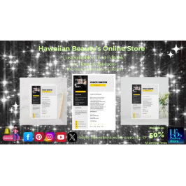 Papel Timbrado Modelo de Retomar Personalizável com Foto 15