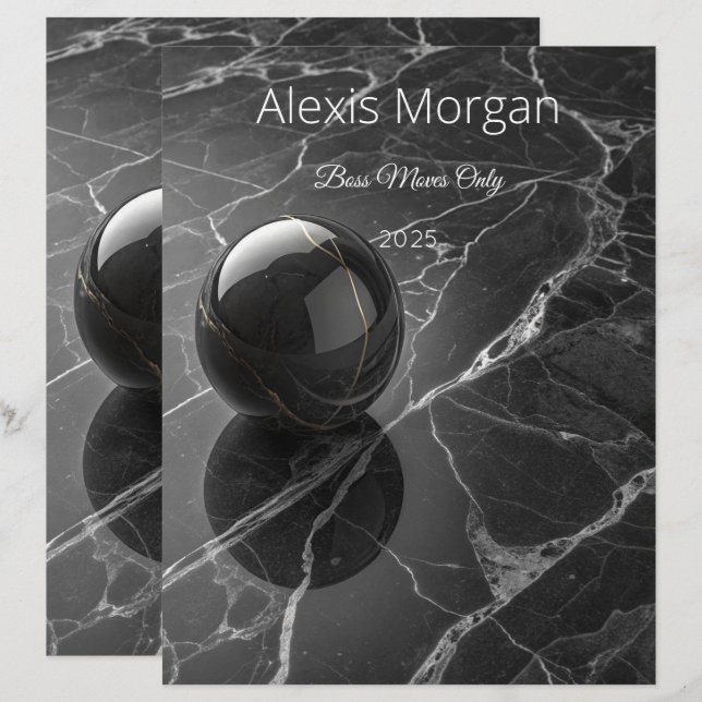 Papel Timbrado Modern Minimalist Pink-Purple Border Template (Frente/Verso)