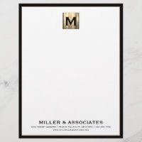 Monograma de negócios personalizado