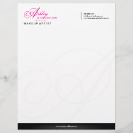Papel Timbrado Monograma Elegante