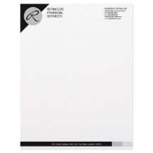 Monograma Profissional de Cinzas Negras