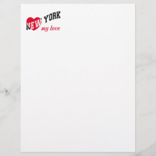 Papel Timbrado New York meu amor