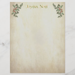 Papel Timbrado Noel de Joyeux