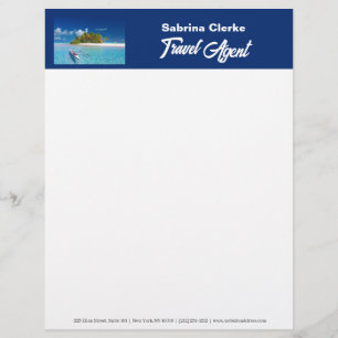 Papel Timbrado Nome personalizado da ilha de Natal