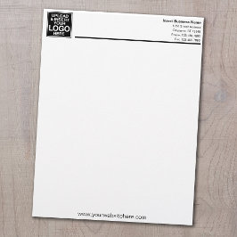 Papel Timbrado Office Letterhead básico para empresas