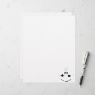 Papel Timbrado Olhos Curiosity Engraçados - Sorria - Adicione Se