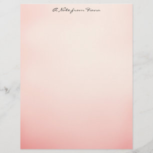 Papel Timbrado Ombre Rosa