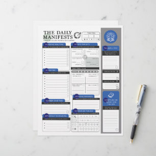 Papel Timbrado Os Manifestos Diários - Planos + Oração