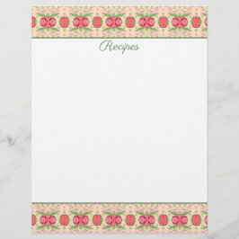 Papel timbrado ou folha de recebimento