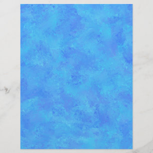 Papel Timbrado Padrão Abstrato Azul