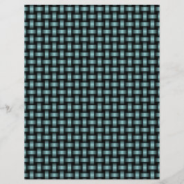 Papel Timbrado Padrão de Tecido Preto Azul