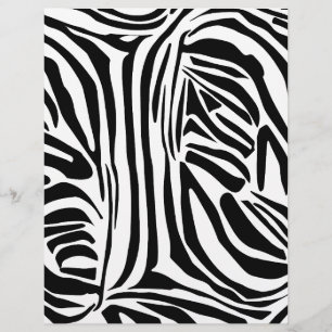 Papel Timbrado Padrão zebra