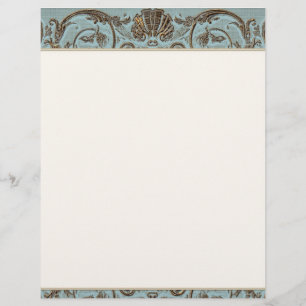 Papel Timbrado Página segundo de Retoma do Pergaminho do Vintage