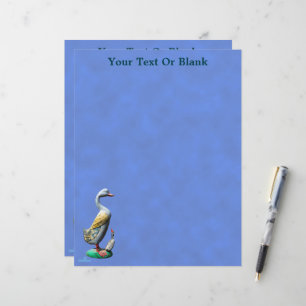 Papel Timbrado Patos De Madeira Atingidos