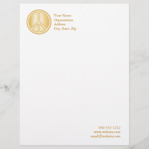 Papel Timbrado Peace Mandala