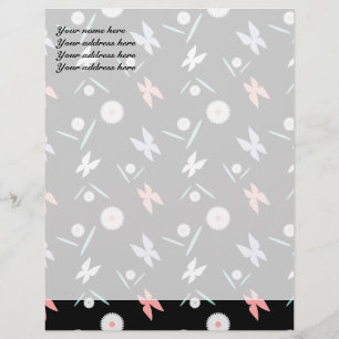 Papel Timbrado Personalizado Borboletas