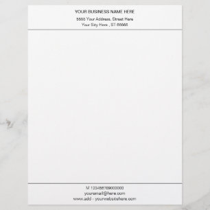 Papel Timbrado Personalizado o título de nota comercial com o log