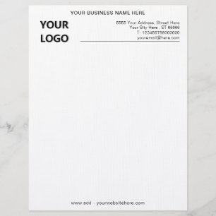 Papel Timbrado Personalizado o título de nota comercial com o log