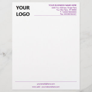 Papel Timbrado Personalizado para Negócios Escolha