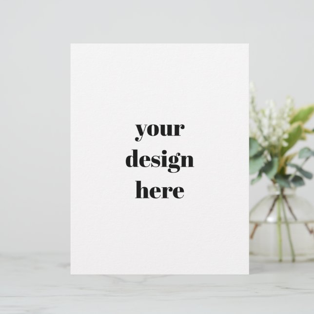 Papel Timbrado Personalizar (Em pé/Frente)