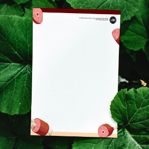 Papel Timbrado Personalizar empresa Compro Butcher