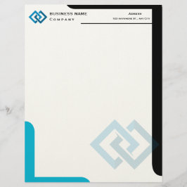 Papel Timbrado Personalized Company Logo Professional Letterhead