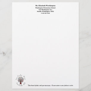 Papel Timbrado Pessoal da Escola Personalizado